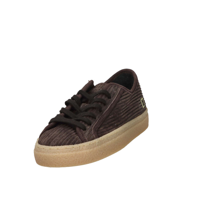 D.A.T.E. Donna Sneakers bassa W431-TE-PW-CH Marrone