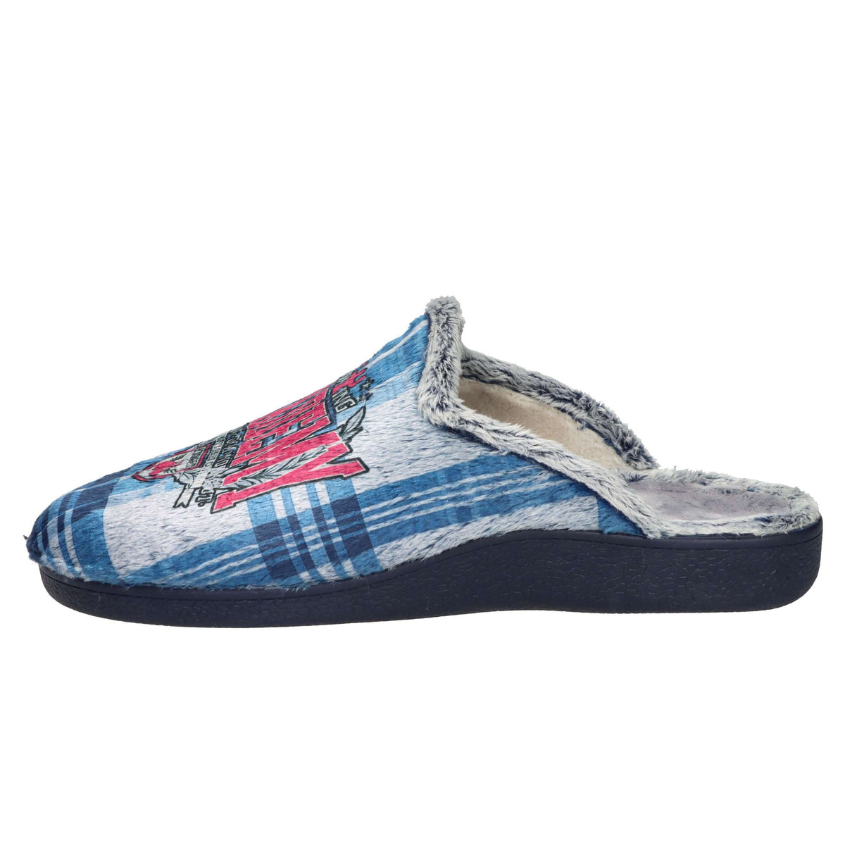 LUZON Uomo Ciabatta invernale G16 SER.221-116 Blu
