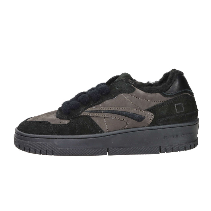 D.A.T.E. Donna Sneakers bassa W431-TP-MN-BK Nero