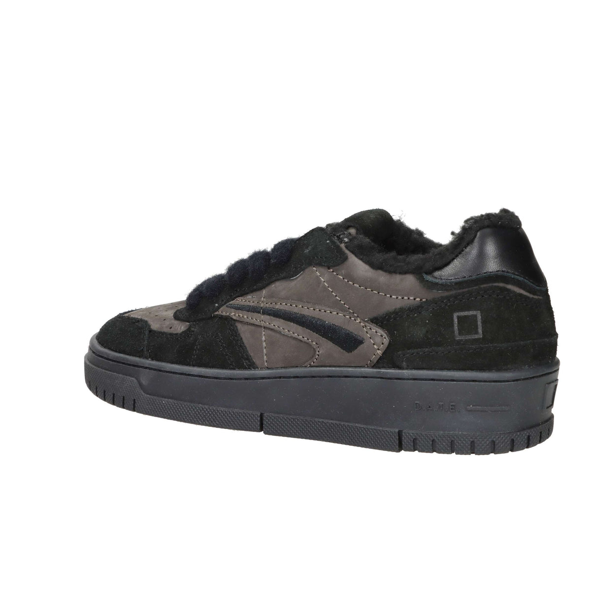 D.A.T.E. Donna Sneakers bassa W431-TP-MN-BK Nero