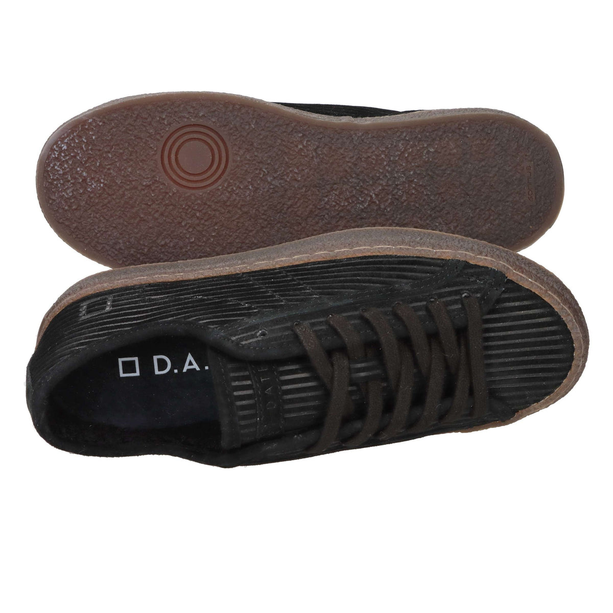 D.A.T.E. Donna Sneakers bassa W431-TE-PW-BK Nero