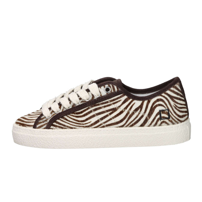 D.A.T.E. Donna Sneakers bassa W431-TE-AN-ZB Marrone