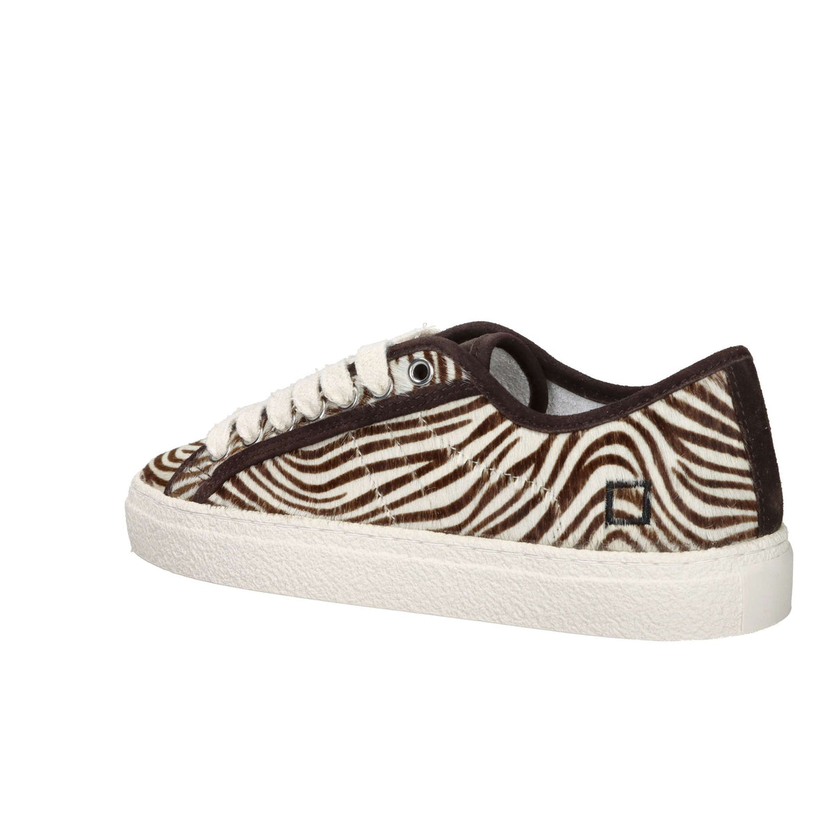 D.A.T.E. Donna Sneakers bassa W431-TE-AN-ZB Marrone