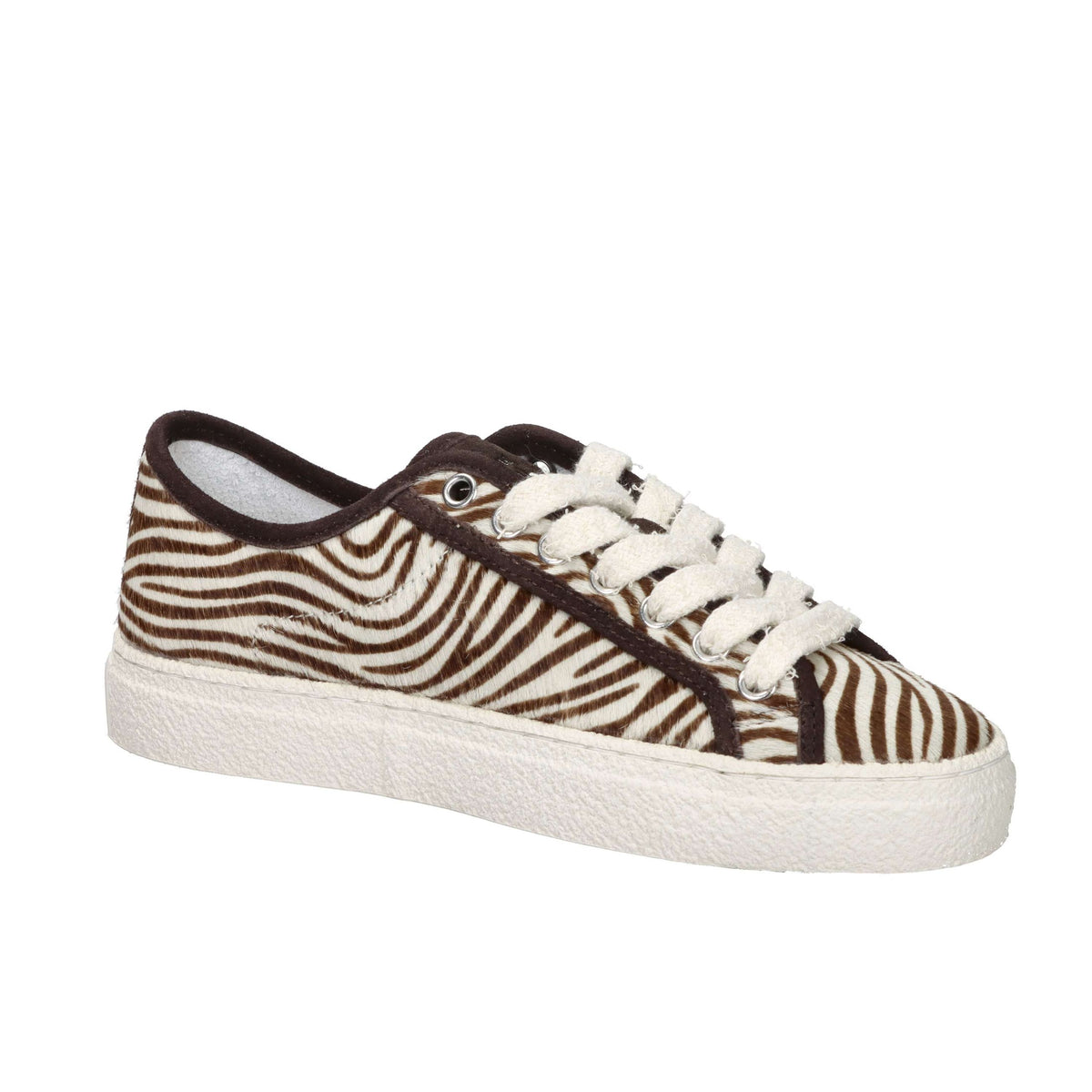 D.A.T.E. Donna Sneakers bassa W431-TE-AN-ZB Marrone