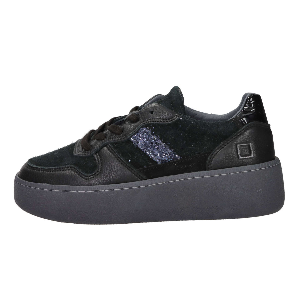D.A.T.E. Donna Sneakers bassa W431-CP-HA-BK Nero