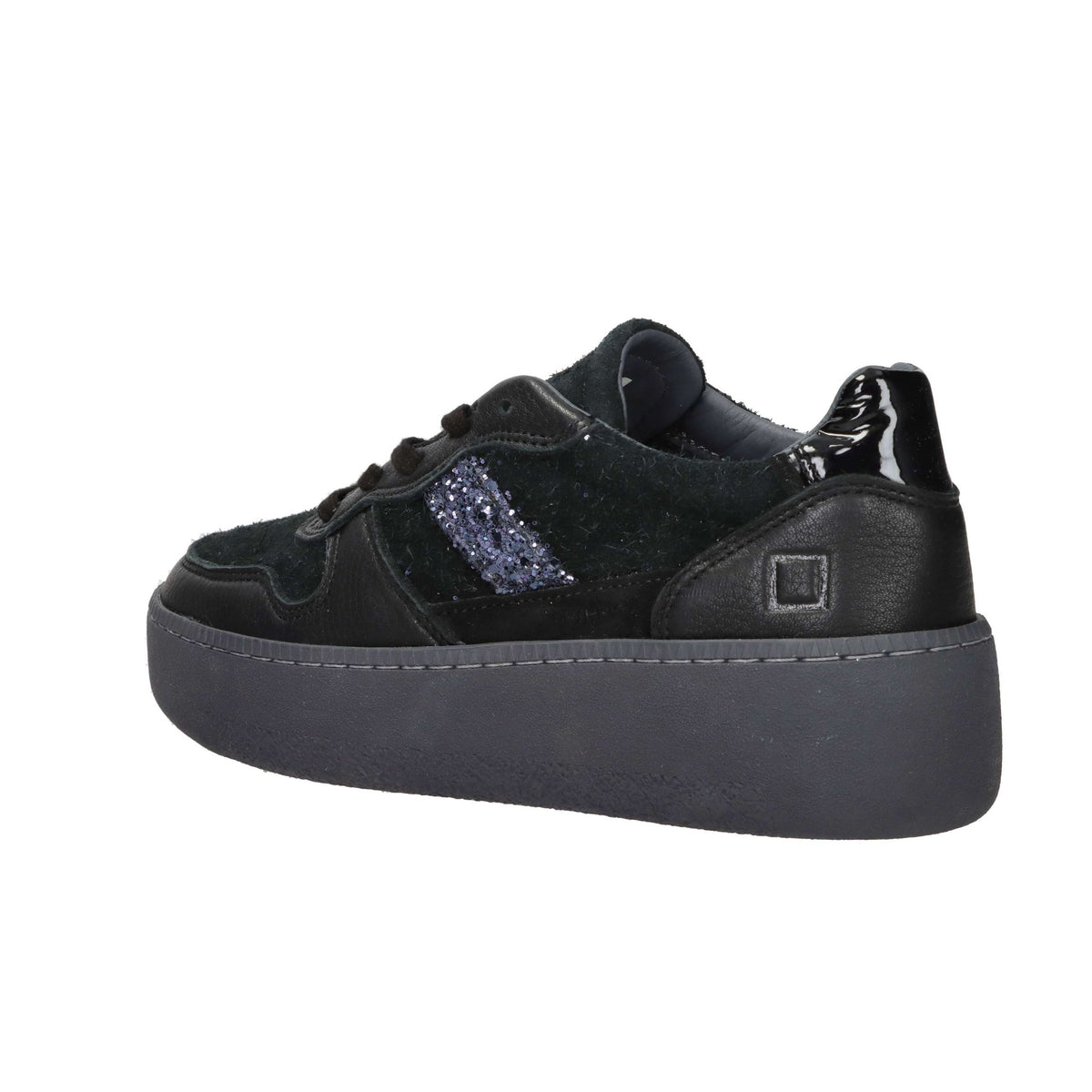 D.A.T.E. Donna Sneakers bassa W431-CP-HA-BK Nero