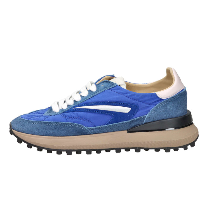 D.A.T.E. Donna Sneakers bassa W431-AT-NY-BE Bluette