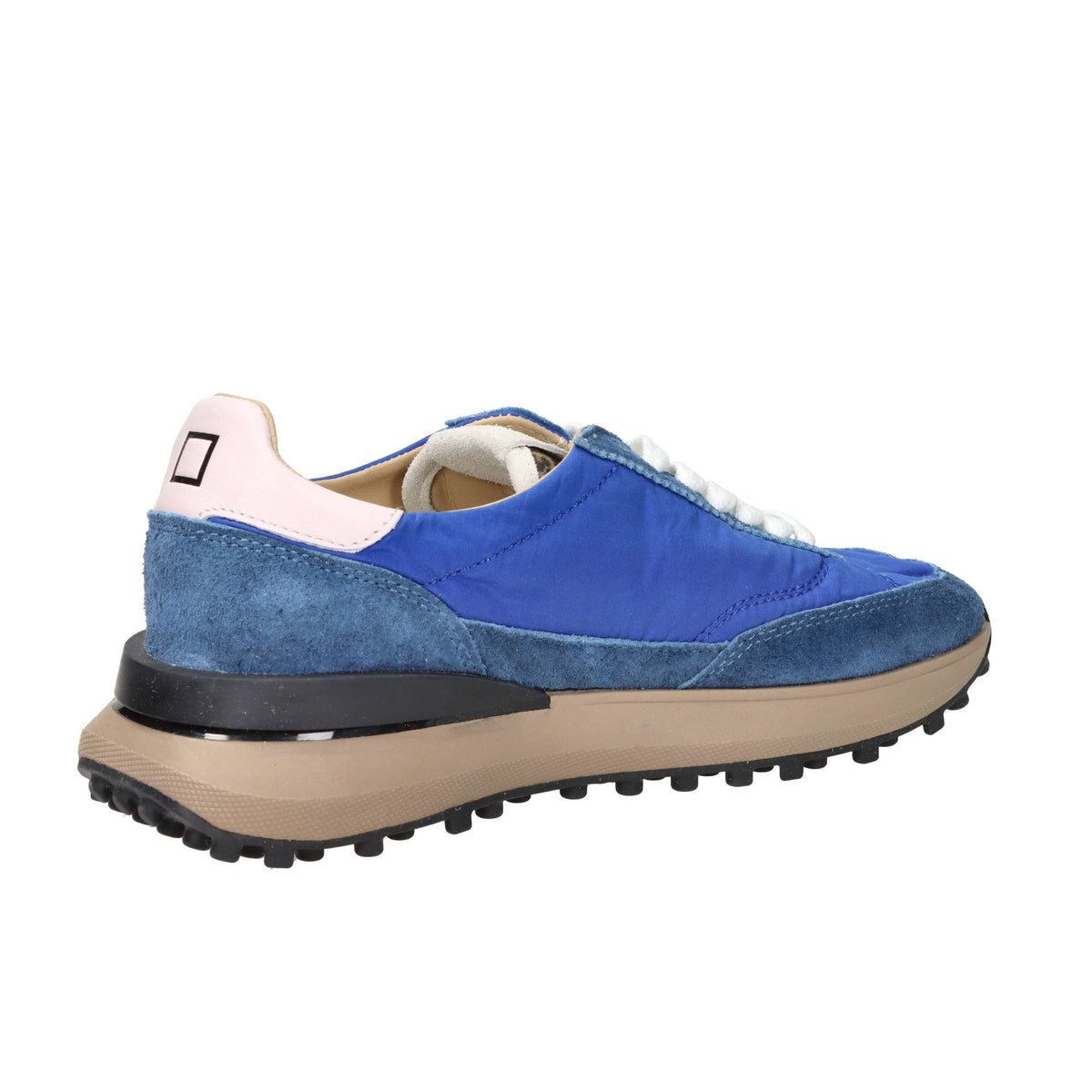 D.A.T.E. Donna Sneakers bassa W431-AT-NY-BE Bluette