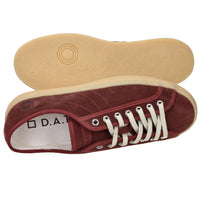 D.A.T.E. Uomo Sneakers bassa M431-TE-PO-BX Bordeaux