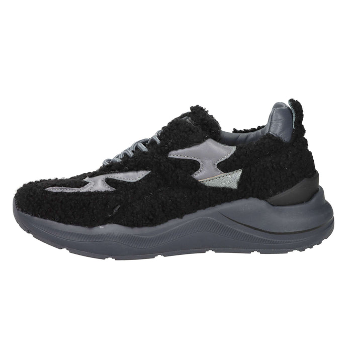 D.A.T.E. Donna Sneakers bassa W431-FG-TD-BK Nero