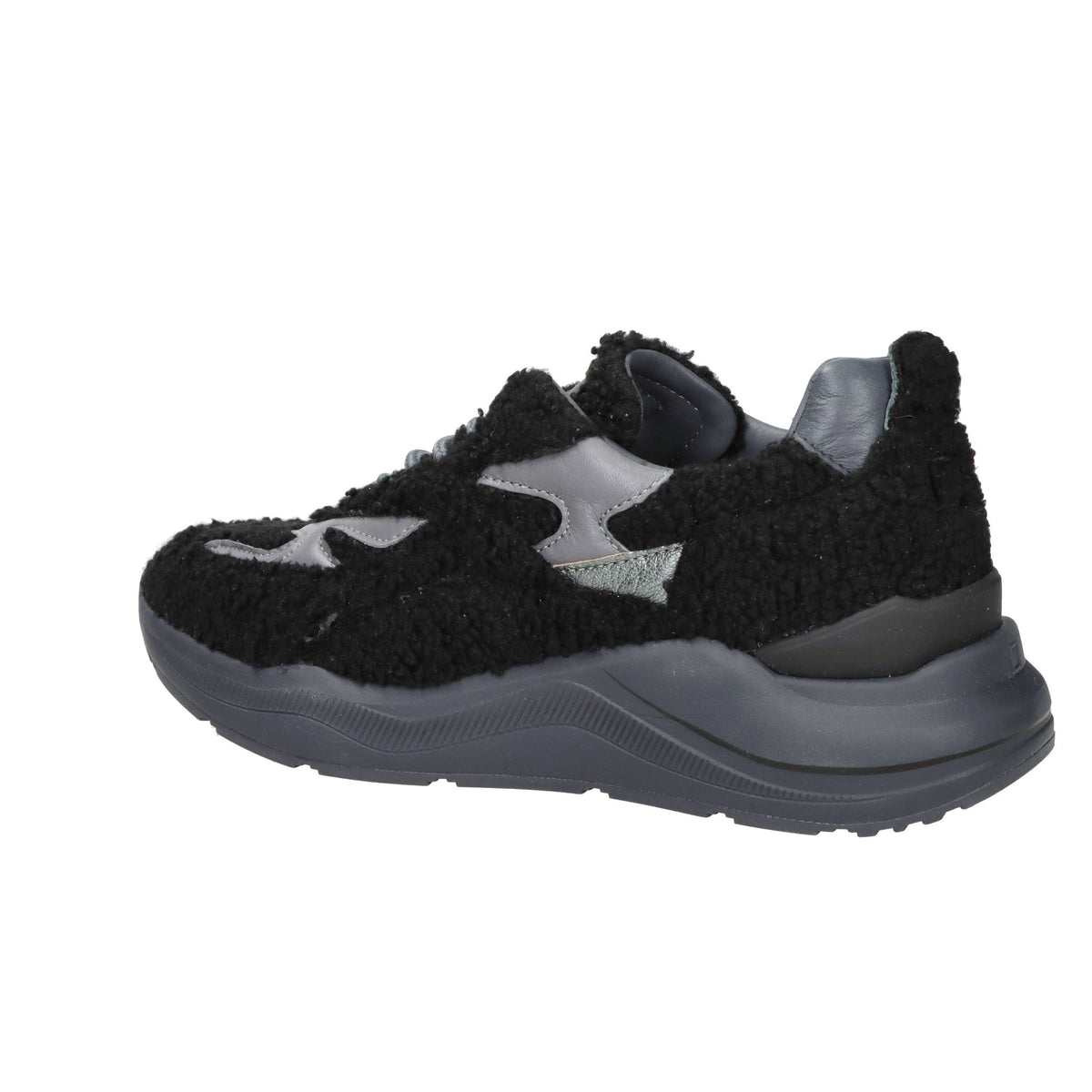 D.A.T.E. Donna Sneakers bassa W431-FG-TD-BK Nero
