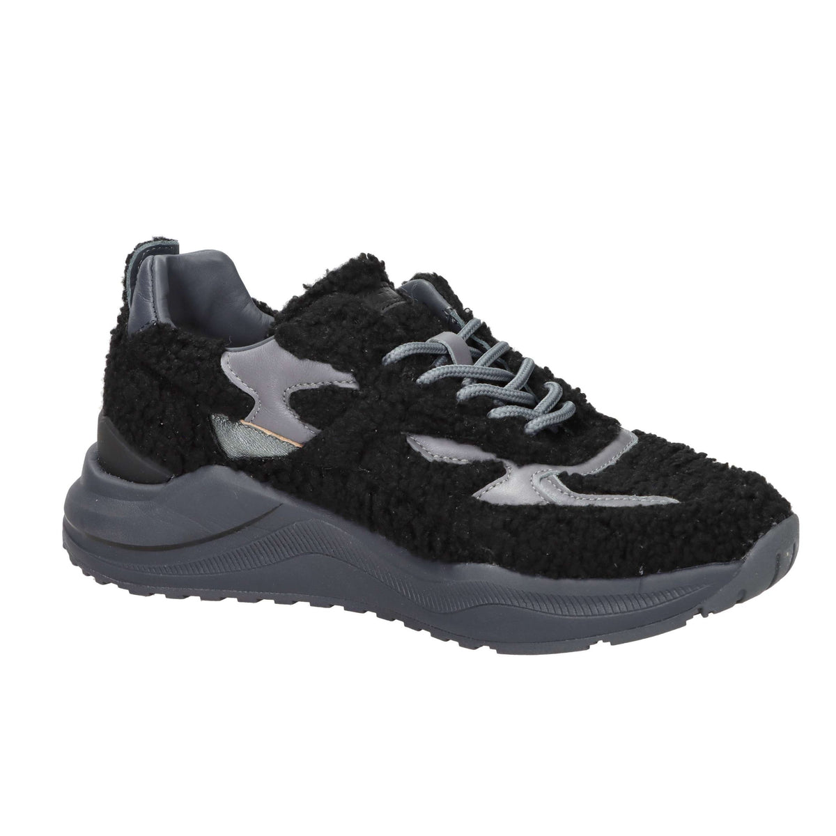 D.A.T.E. Donna Sneakers bassa W431-FG-TD-BK Nero