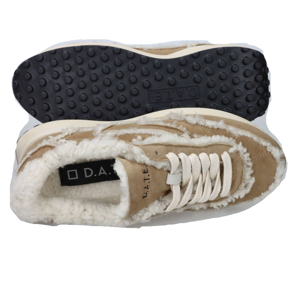 D.A.T.E. Donna Sneakers bassa W431-AT-TD-CU Cuoio