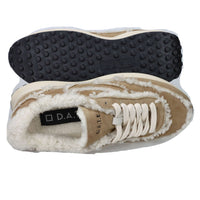 D.A.T.E. Donna Sneakers bassa W431-AT-TD-CU Cuoio