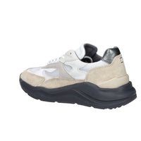 D.A.T.E. Donna Sneakers bassa W431-FG-ME-HB Bianco/Beige