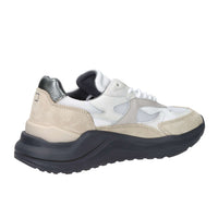 D.A.T.E. Donna Sneakers bassa W431-FG-ME-HB Bianco/Beige