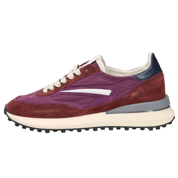 D.A.T.E. Uomo Sneakers bassa M431-AT-NY-PU Bordeaux