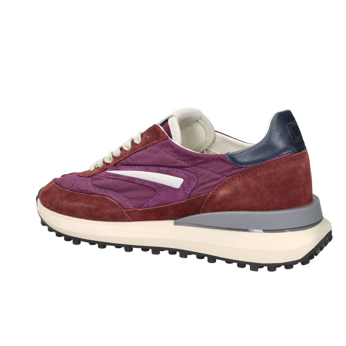 D.A.T.E. Uomo Sneakers bassa M431-AT-NY-PU Bordeaux