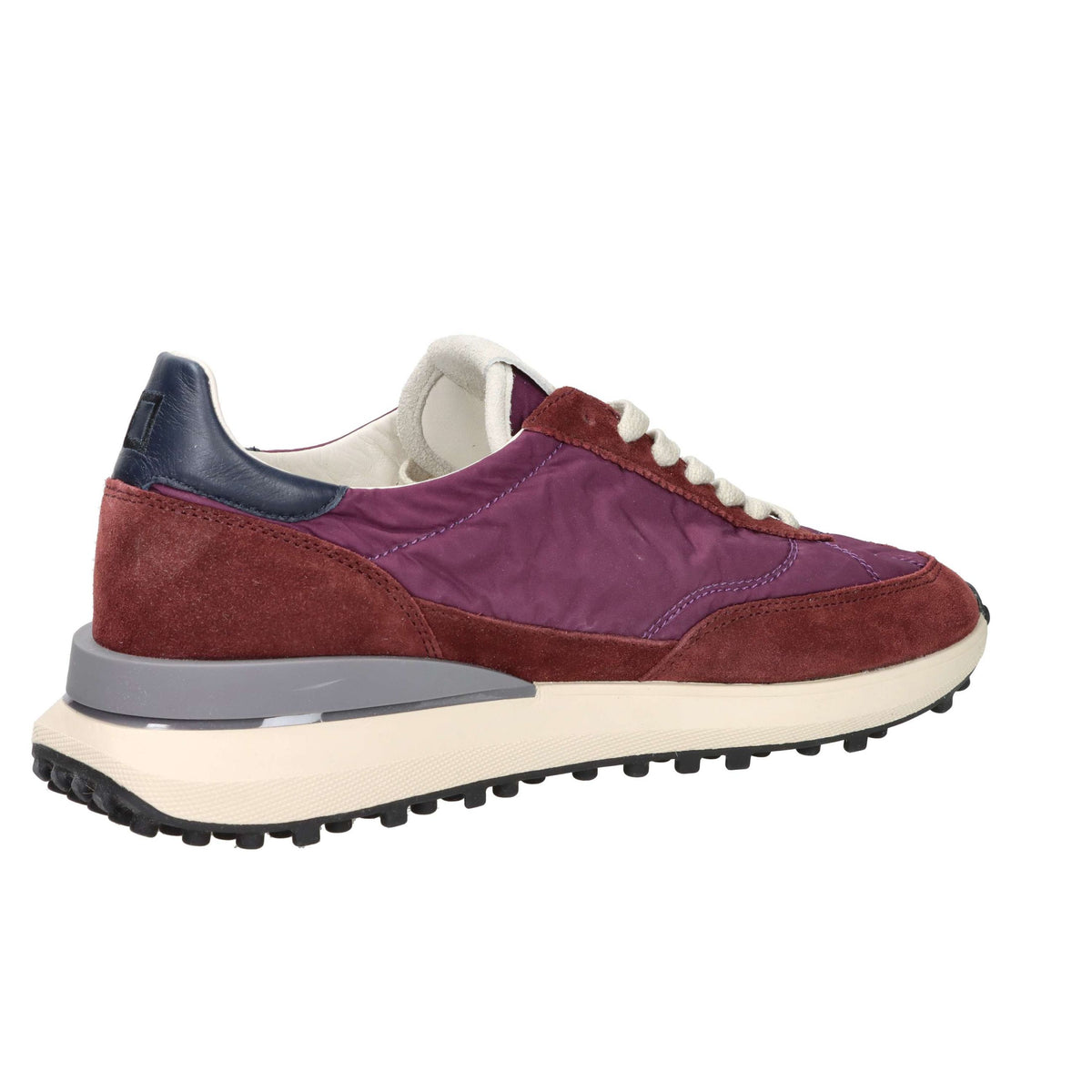 D.A.T.E. Uomo Sneakers bassa M431-AT-NY-PU Bordeaux