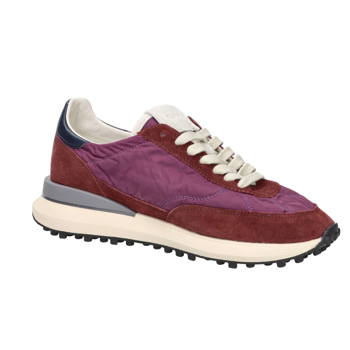 D.A.T.E. Uomo Sneakers bassa M431-AT-NY-PU Bordeaux