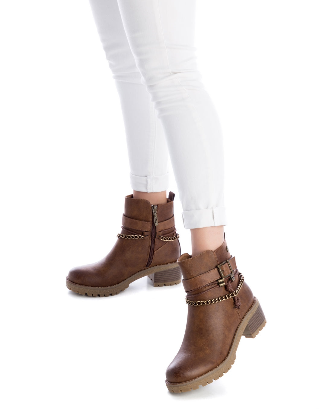 REFRESH Donna Stivaletti tacco 170183 Marrone