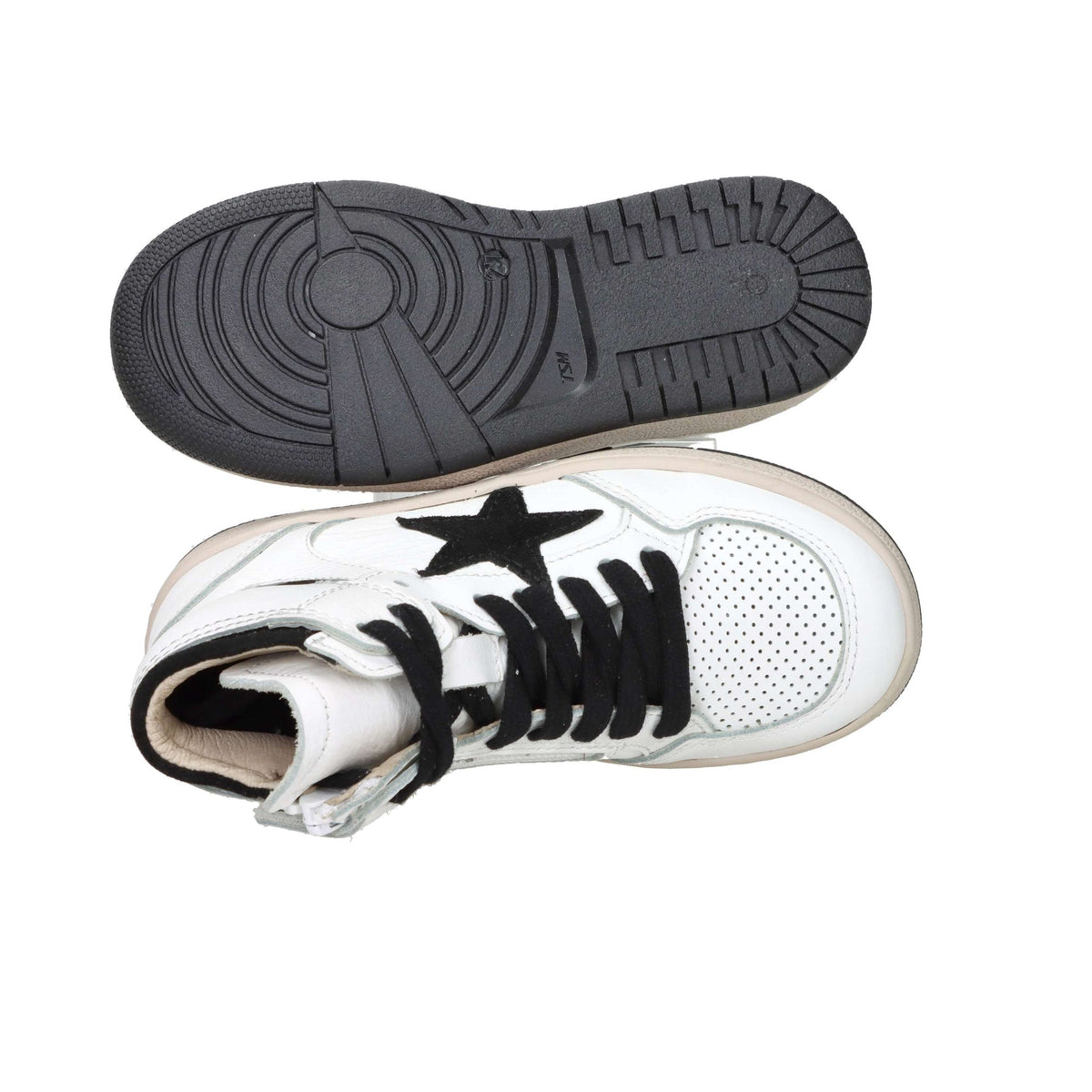 CIAO Bambini e ragazzi Sneakers alta C7853.50 Bianco/Nero