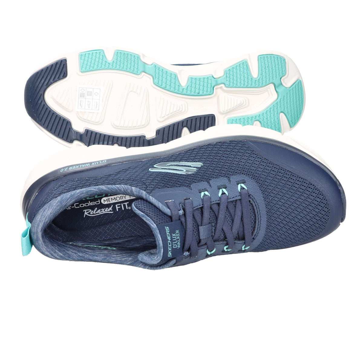 SKECHERS Donna Sneakers bassa 150095 Blu