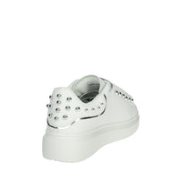 Shop Art Donna Sneakers bassa SASS230204 Bianco/Argento