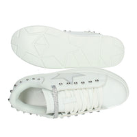 Shop Art Donna Sneakers bassa SASS230204 Bianco/Argento