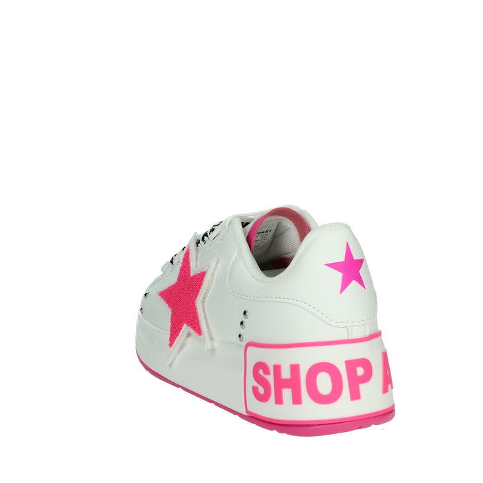 Shop Art Donna Sneakers bassa SASS240716 Bianco/Fucsia