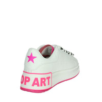 Shop Art Donna Sneakers bassa SASS240716 Bianco/Fucsia