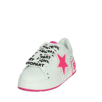 Shop Art Donna Sneakers bassa SASS240716 Bianco/Fucsia
