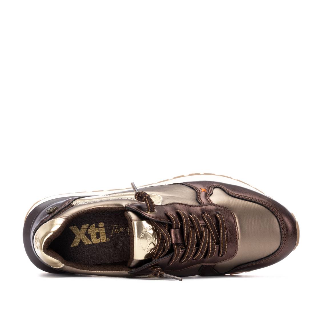 Xti Donna Sneakers bassa 144485 Marrone