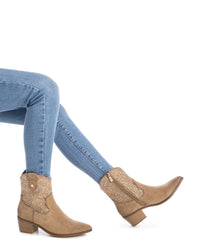 Xti Donna Stivaletti tacco 144309 Beige