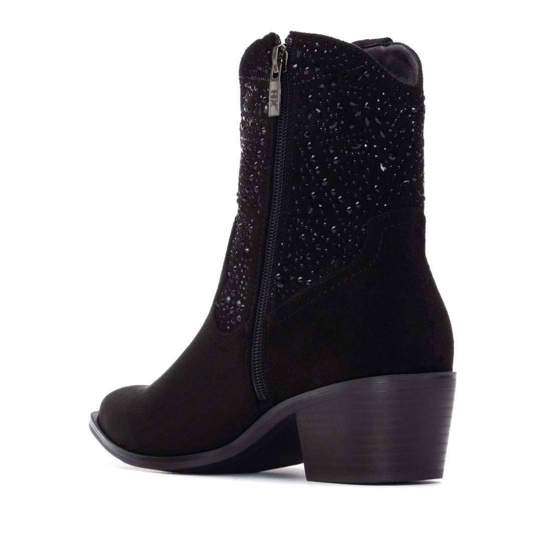 Xti Donna Stivaletti tacco 144309 Nero