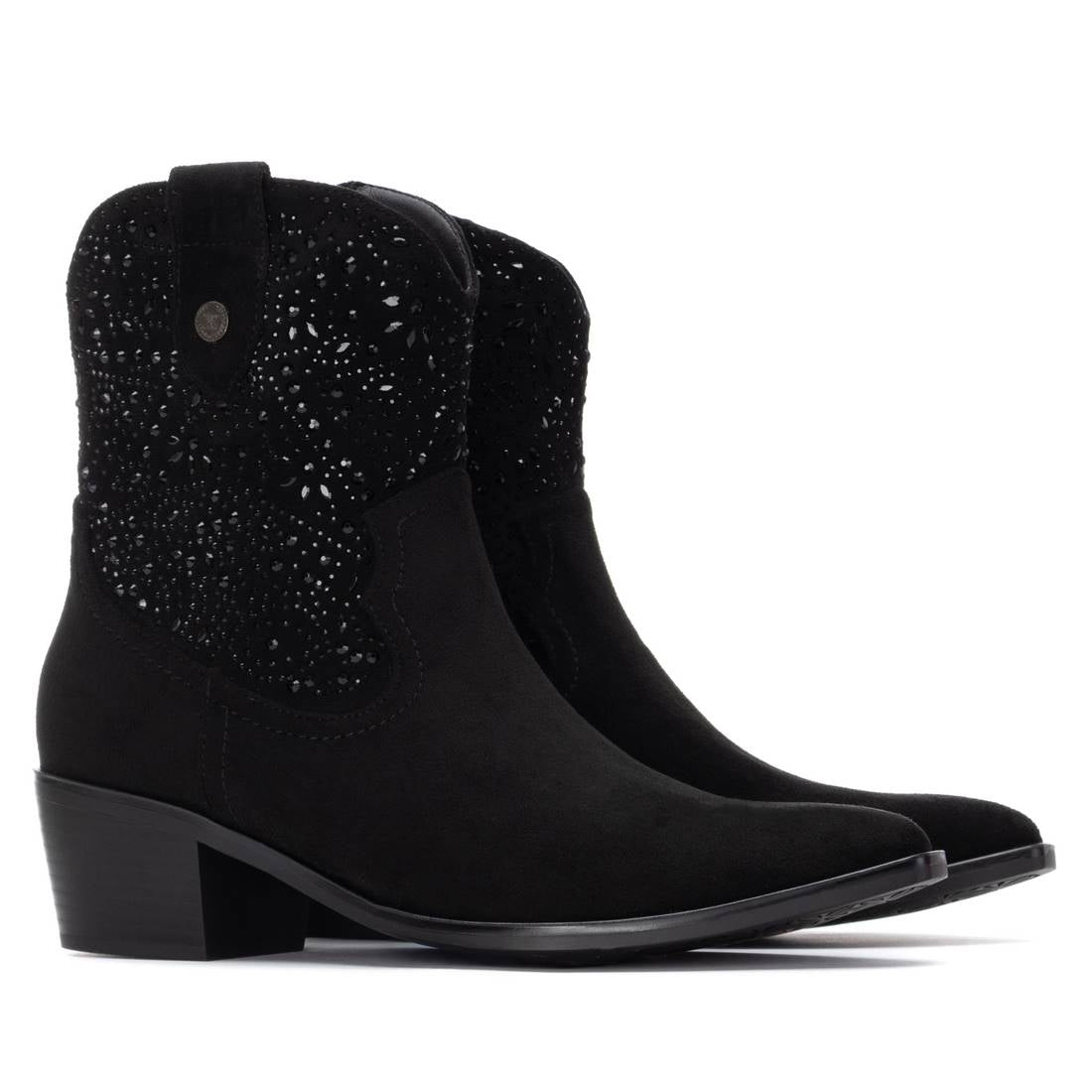 Xti Donna Stivaletti tacco 144309 Nero