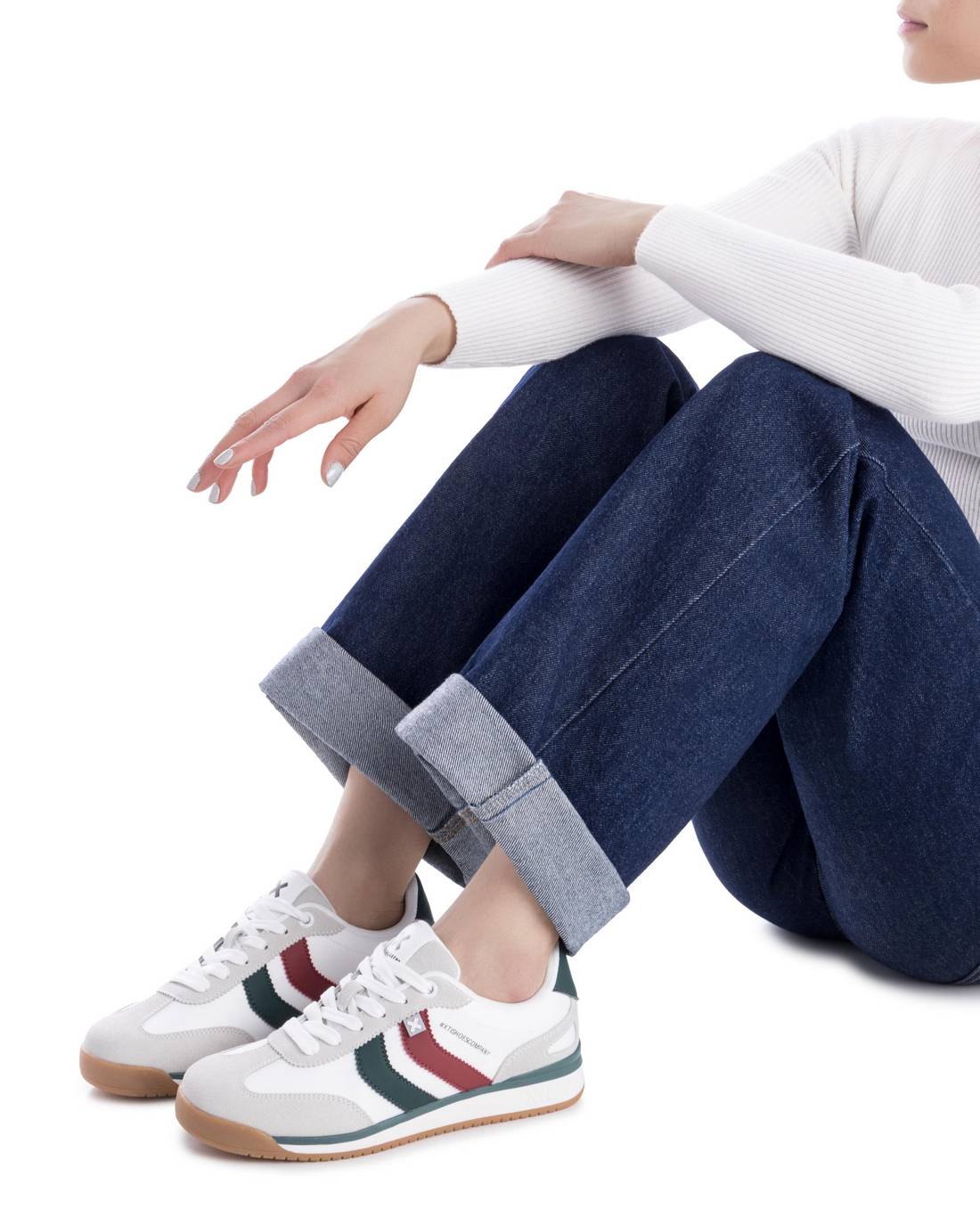 Xti Donna Sneakers bassa 144588 Bianco