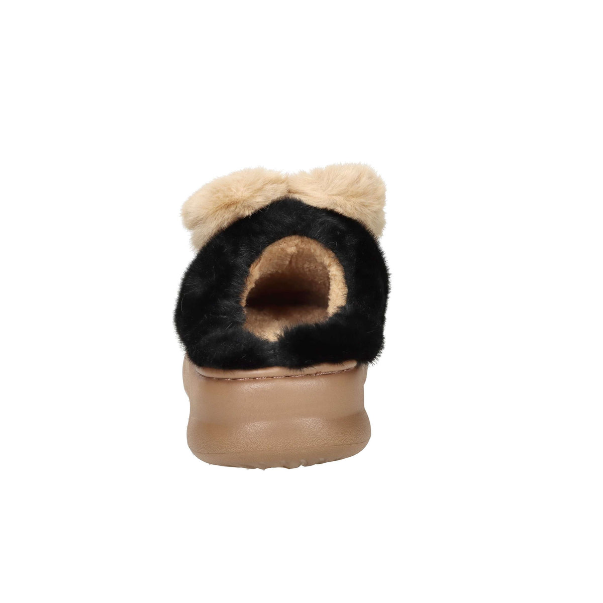 LAURA BIAGIOTTI Donna Ciabatta invernale 9261 Nero/Beige