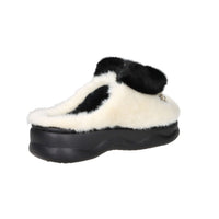 LAURA BIAGIOTTI Donna Ciabatta invernale 9261 Bianco/Nero