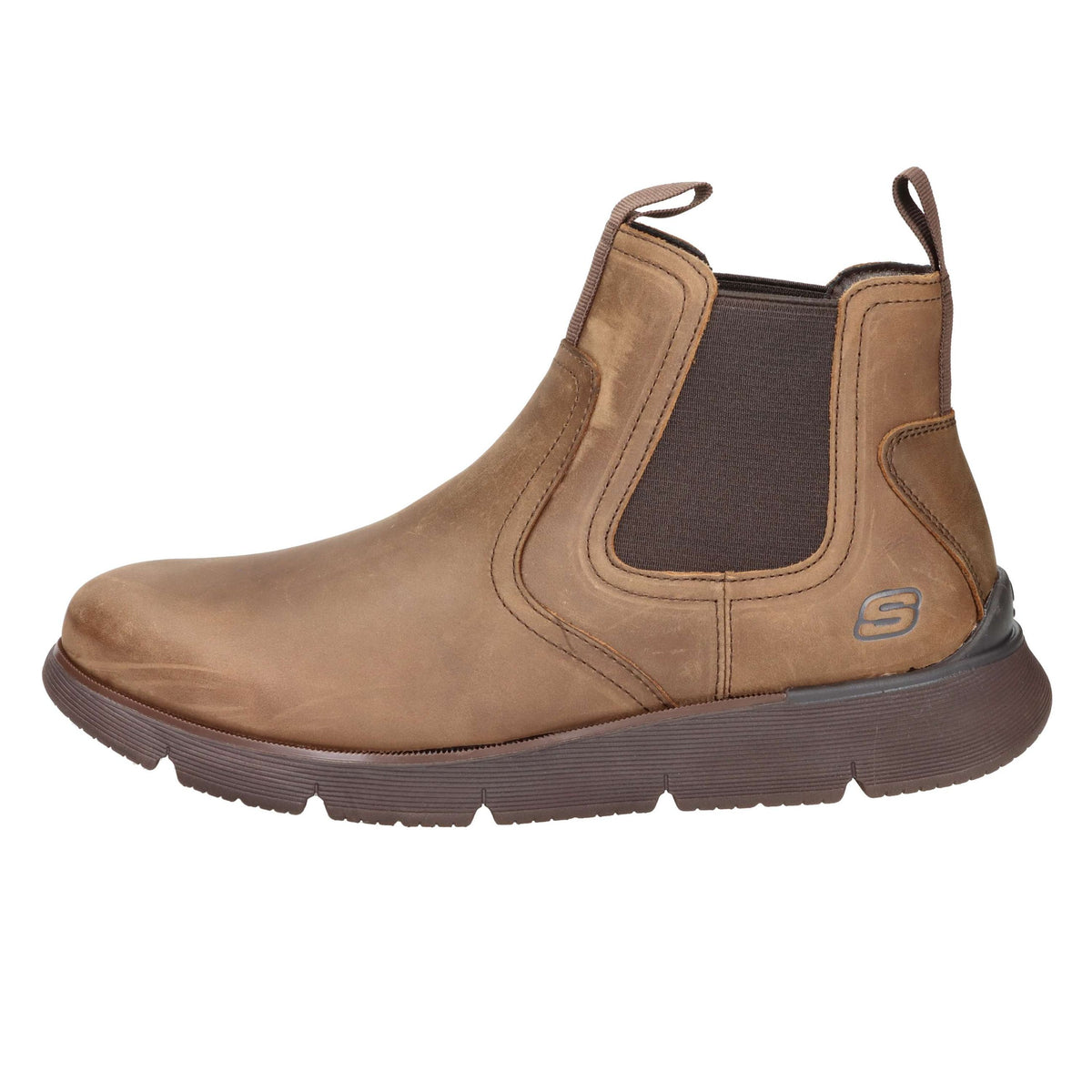 SKECHERS Uomo Mezzo stivaletto 205227 Marrone