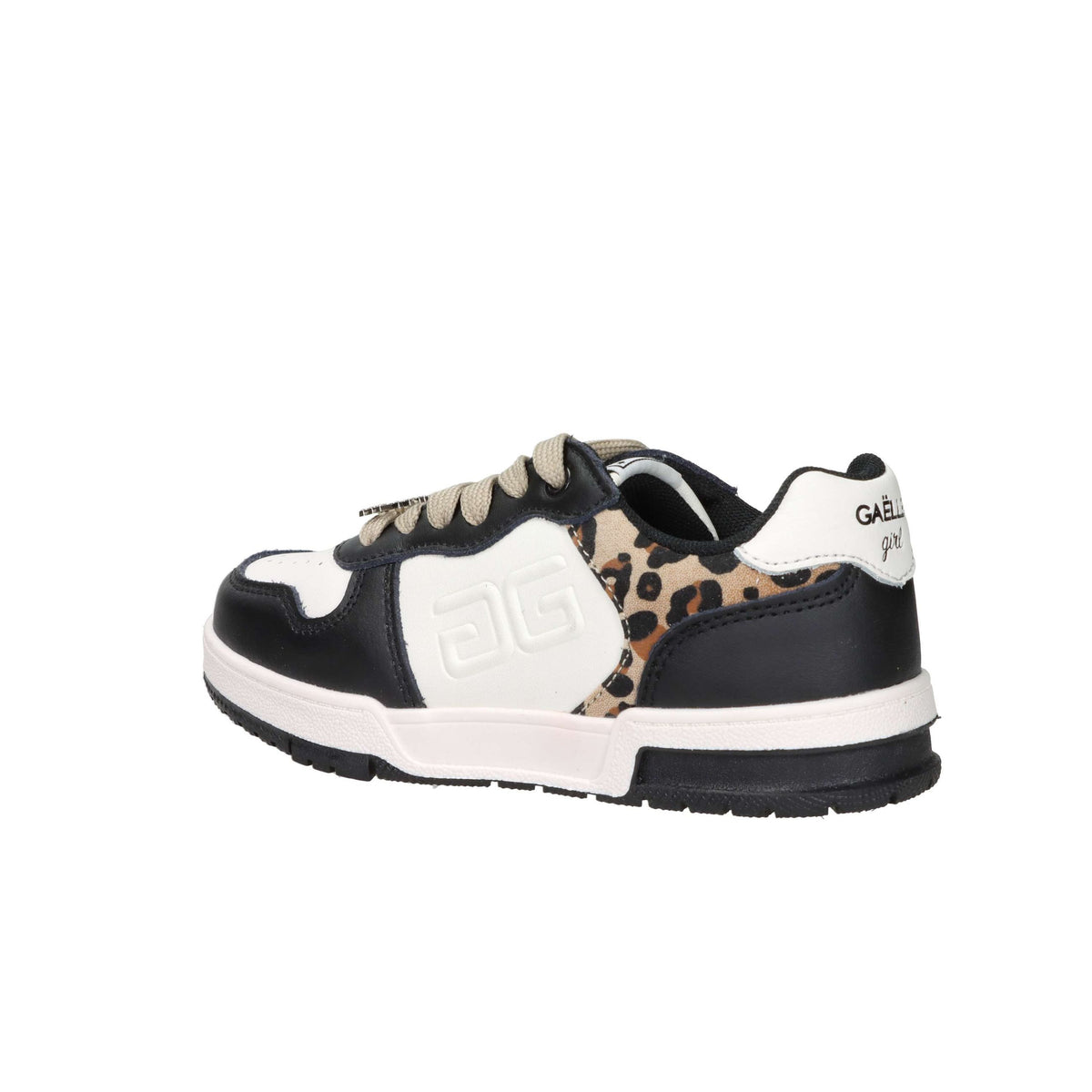 GAELLE PARIS Bambine e ragazze Sneakers bassa GS0071L Bianco/Nero