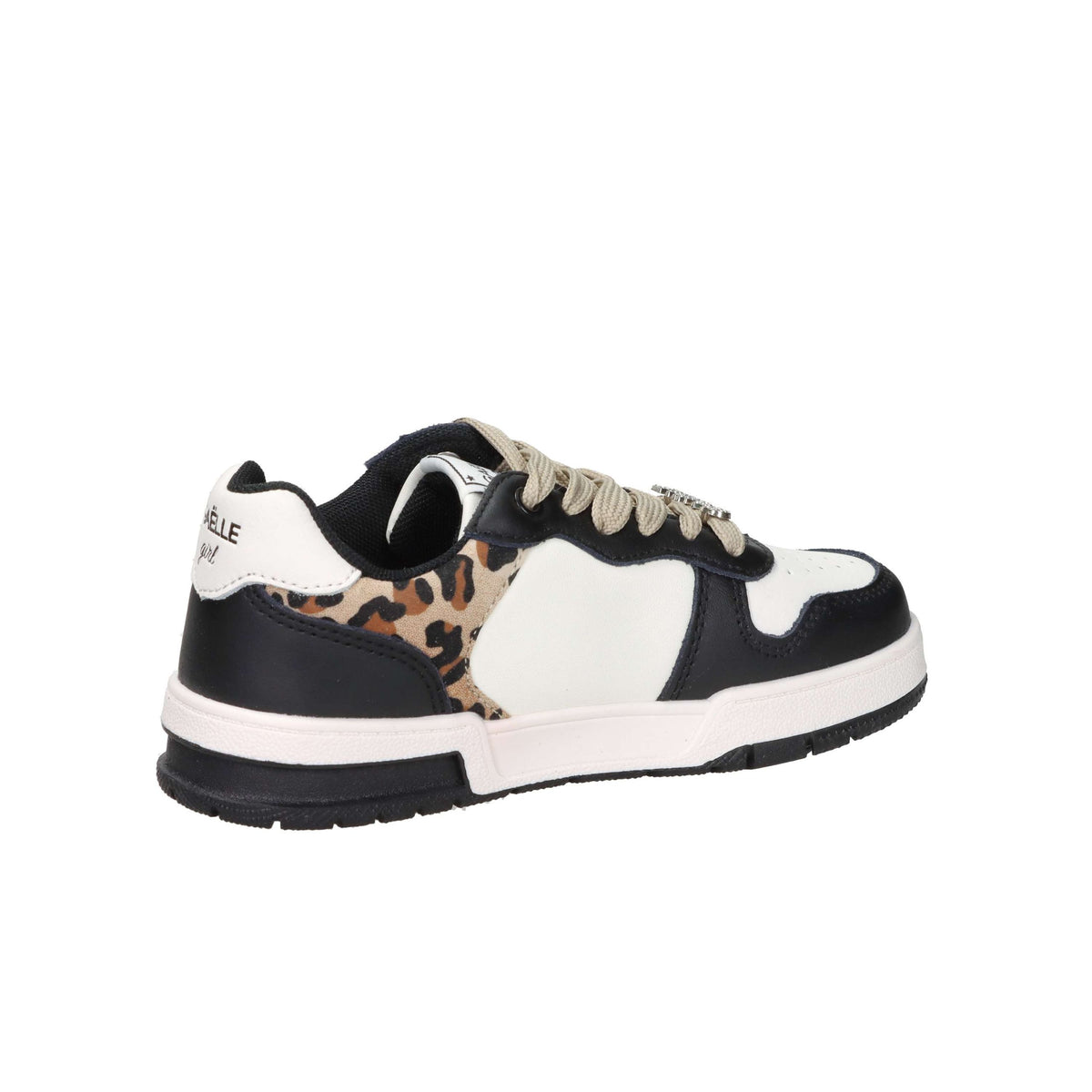 GAELLE PARIS Bambine e ragazze Sneakers bassa GS0071L Bianco/Nero