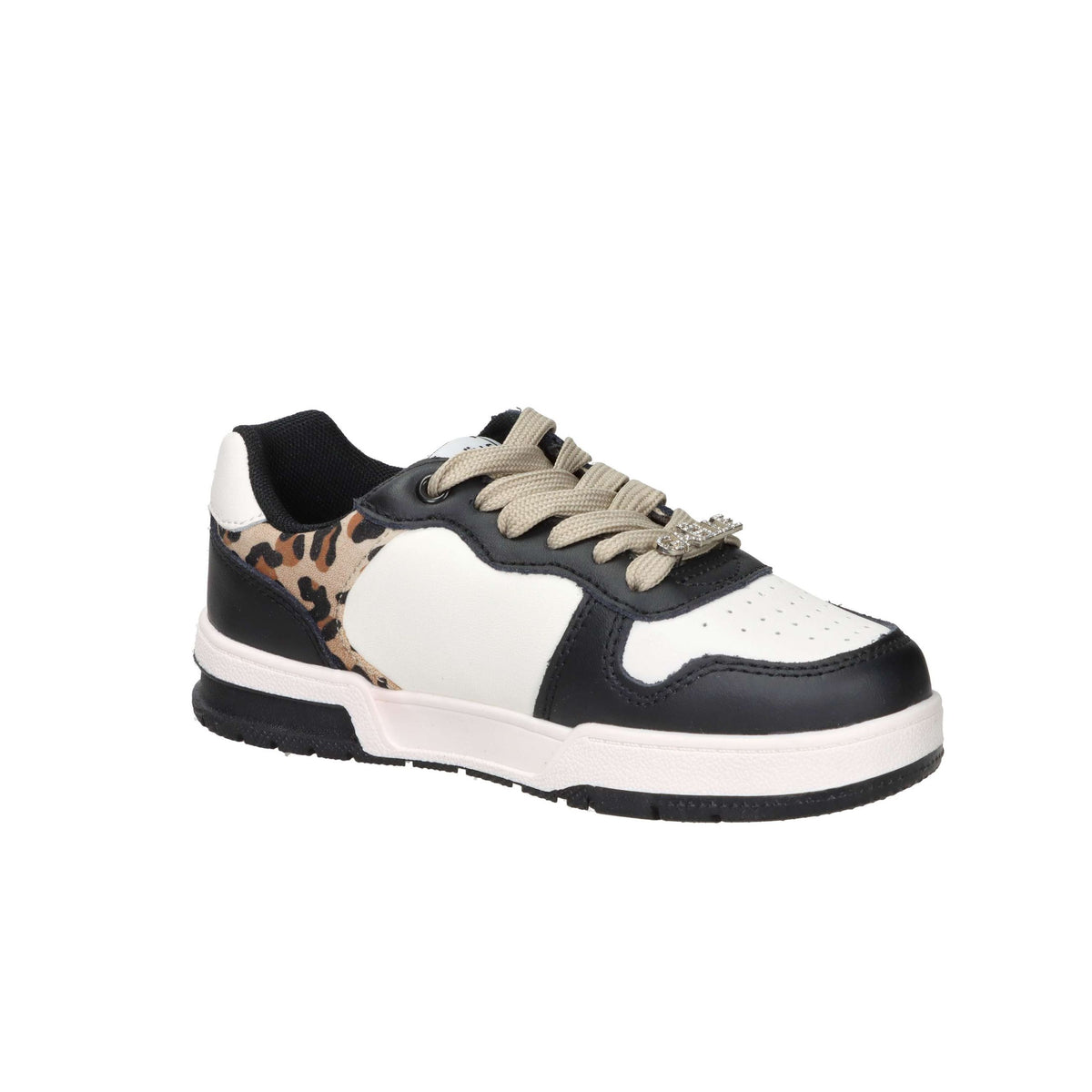 GAELLE PARIS Bambine e ragazze Sneakers bassa GS0071L Bianco/Nero