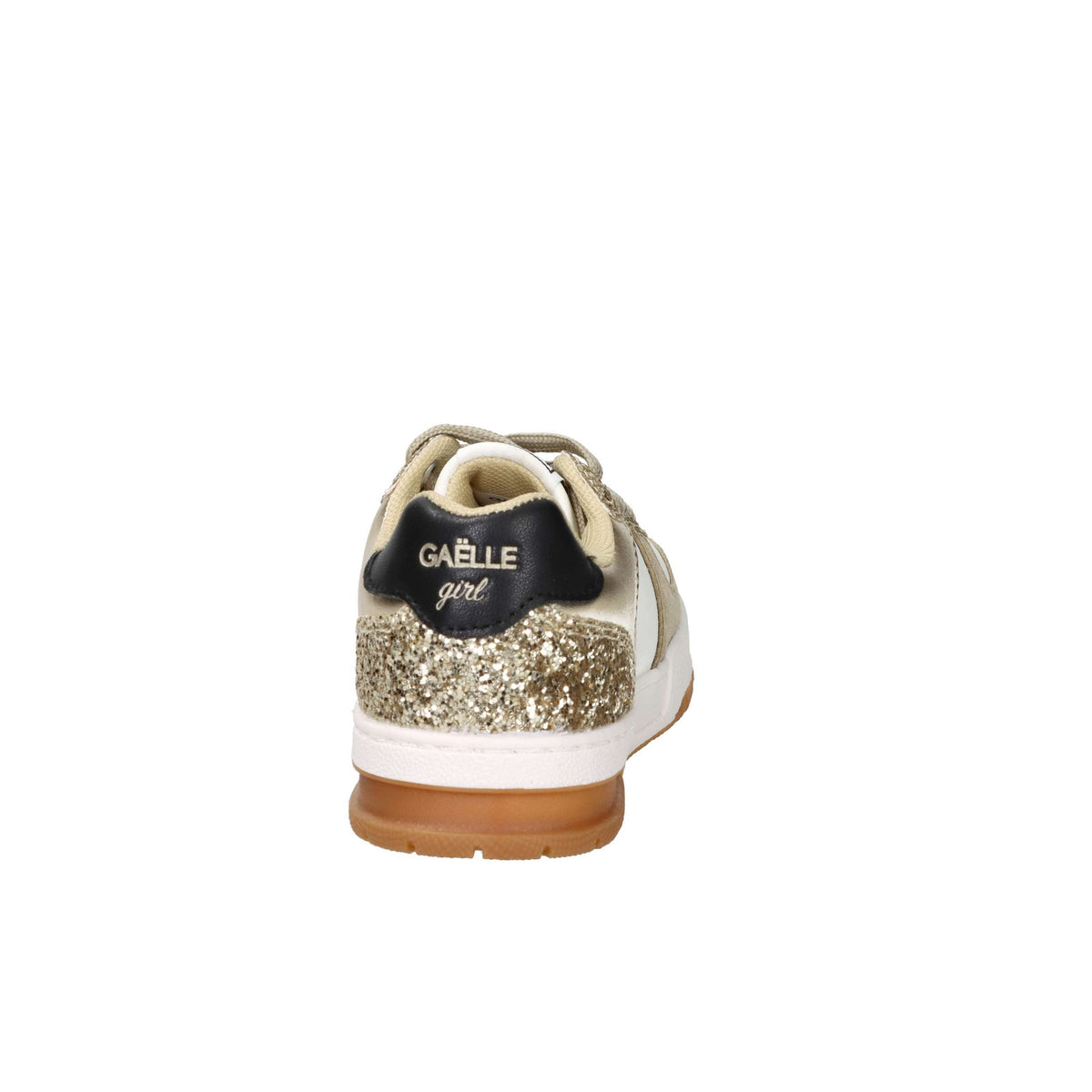 GAELLE PARIS Bambine e ragazze Sneakers bassa GS0071L Bianco/Oro