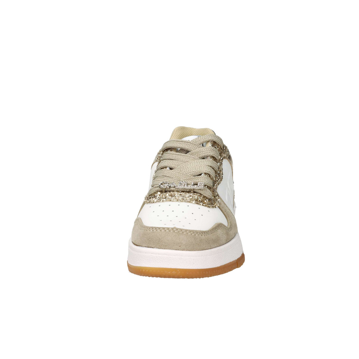 GAELLE PARIS Bambine e ragazze Sneakers bassa GS0071L Bianco/Oro