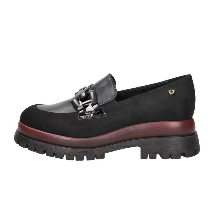 DONNA SERENA Donna Mocassino 2P5777DM Nero/Bordeaux