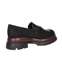 DONNA SERENA Donna Mocassino 2P5777DM Nero/Bordeaux