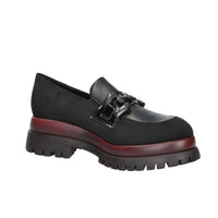 DONNA SERENA Donna Mocassino 2P5777DM Nero/Bordeaux