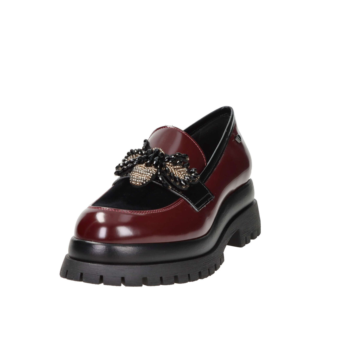 DONNA SERENA Donna Mocassino 2P5775DS Nero/Bordeaux