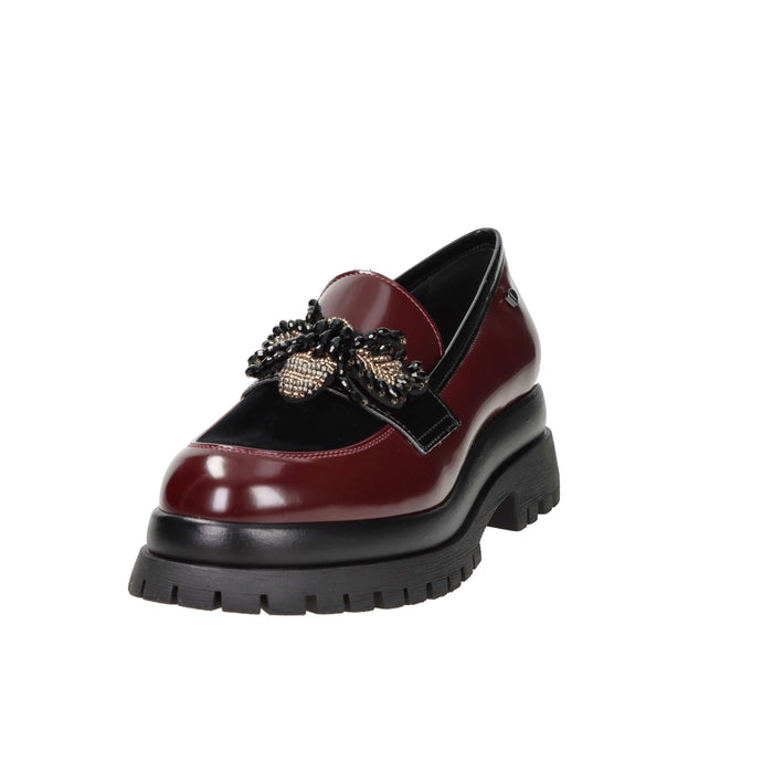 DONNA SERENA Donna Mocassino 2P5775DS Nero/Bordeaux